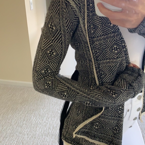 Anthropologie Sparrow tie waist cardigan blazer - Picture 6 of 10